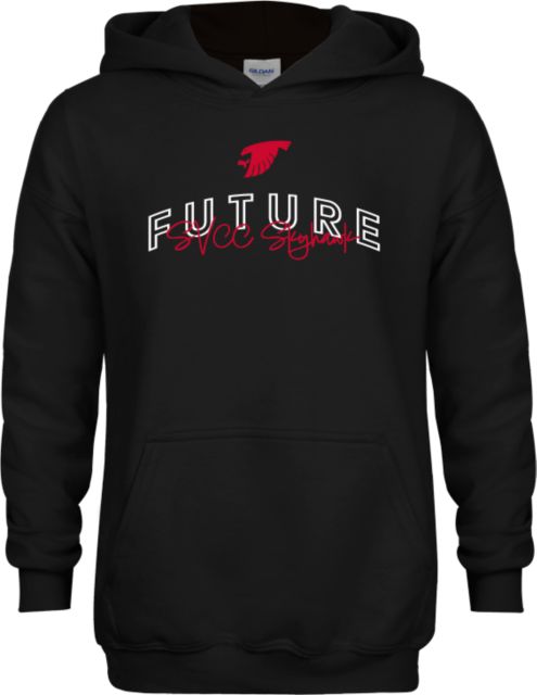 Sauk Valley Youth Fleece Hoodie SVCC Future Skyhawk Script - ONLINE ONLY