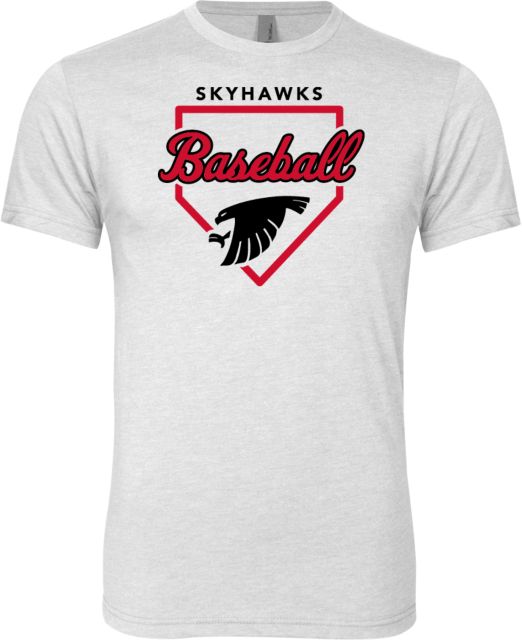Sauk Valley Next Level Heather Triblend Tee Sauk Valley Skyhawks Baseball Plate - ONLINE ONLY