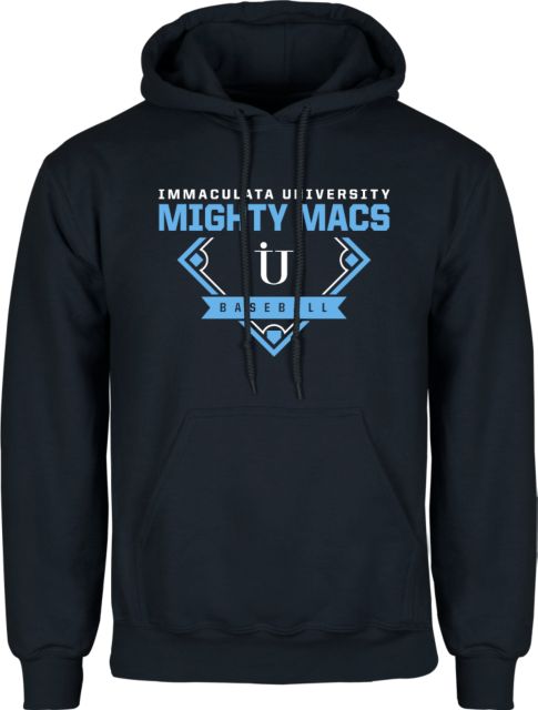 Immaculata Fleece Hoodie Baseball Graphic - ONLINE ONLY