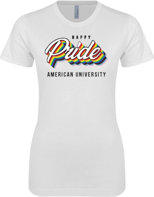 American Next Level Boyfriend Tee Pride Script - ONLINE ONLY