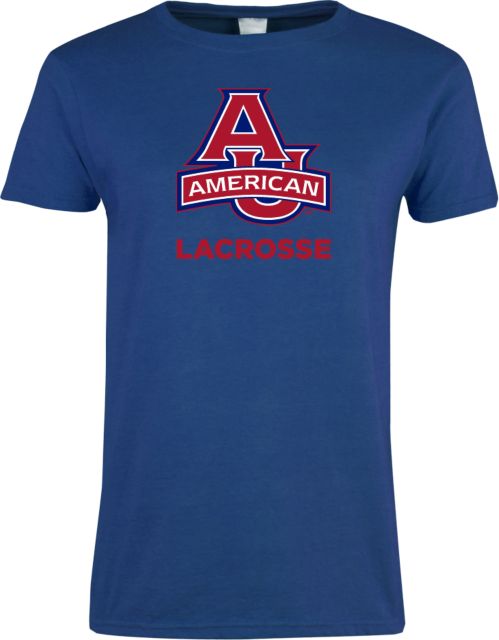 American University Ladies T-Shirt Lacrosse - ONLINE ONLY