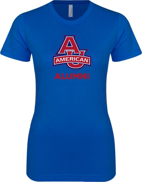 American University Next Level Ladies SoftStyle Junior Fitted Tee Alumni - ONLINE ONLY