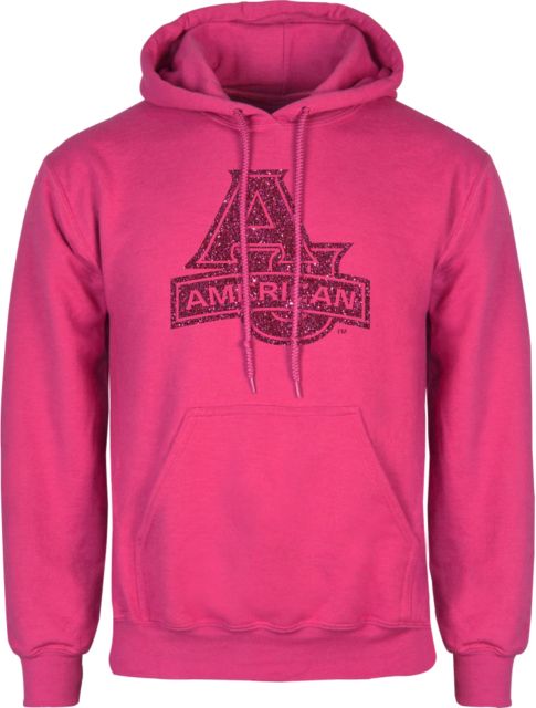 American University Fleece Hoodie Glitter - ONLINE ONLY