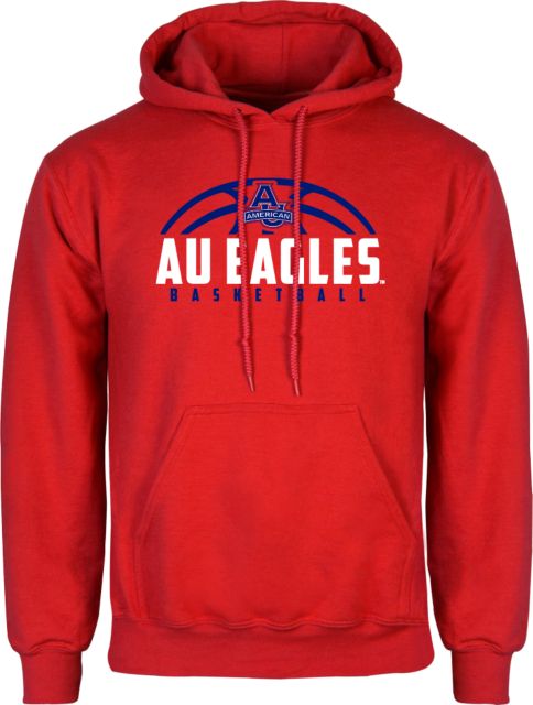 American University Fleece Hoodie Basketball - ONLINE ONLY