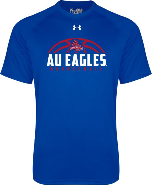 American University Under Armour Tech Tee Basketball - ONLINE ONLY