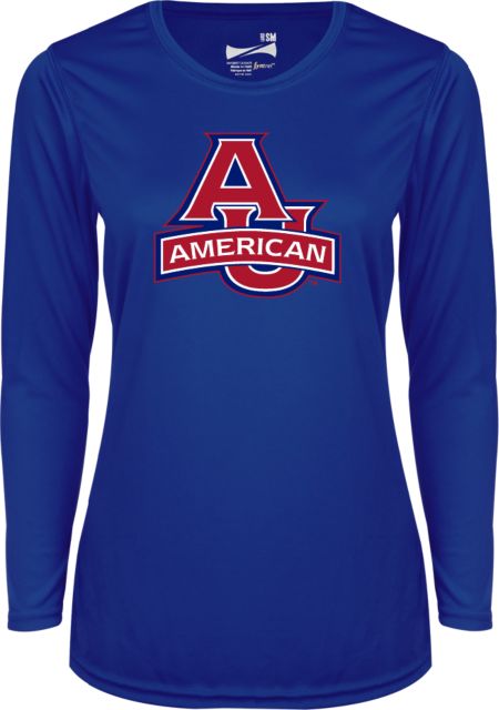 American University Ladies Syntrel Performance Longsleeve Shirt  - ONLINE ONLY