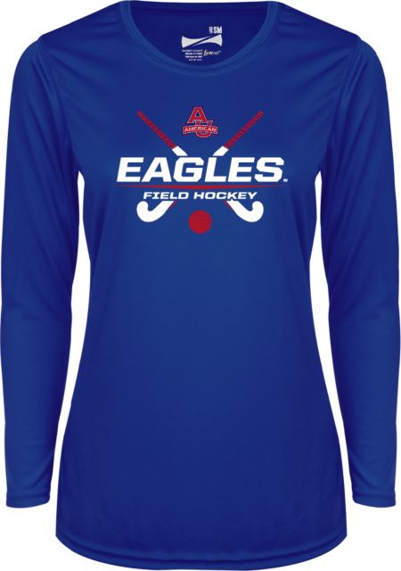 American University Ladies Syntrel Performance Longsleeve Shirt Field Hockey - ONLINE ONLY