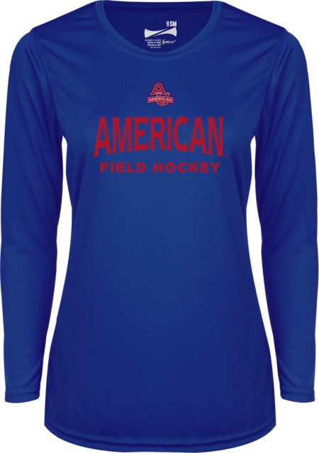 American University Ladies Syntrel Performance Longsleeve Shirt Field Hockey - ONLINE ONLY