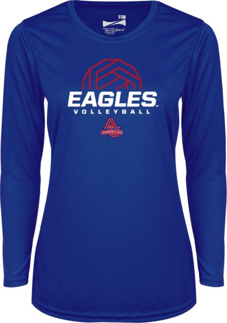 American University Ladies Syntrel Performance Longsleeve Shirt Volleyball - ONLINE ONLY