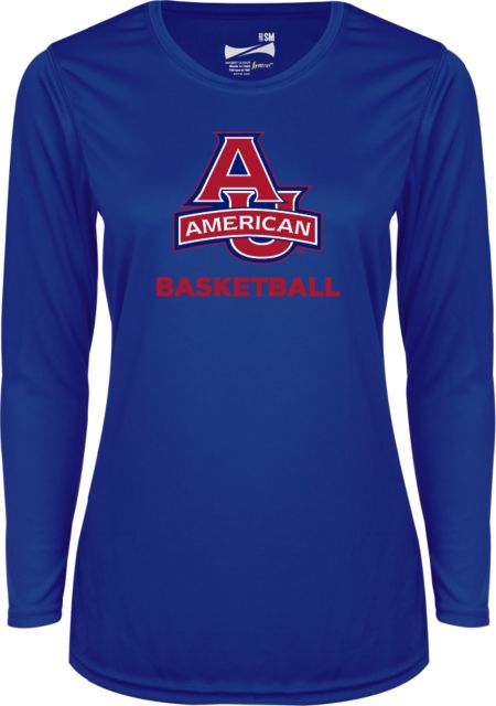American University Ladies Syntrel Performance Longsleeve Shirt Basketball - ONLINE ONLY