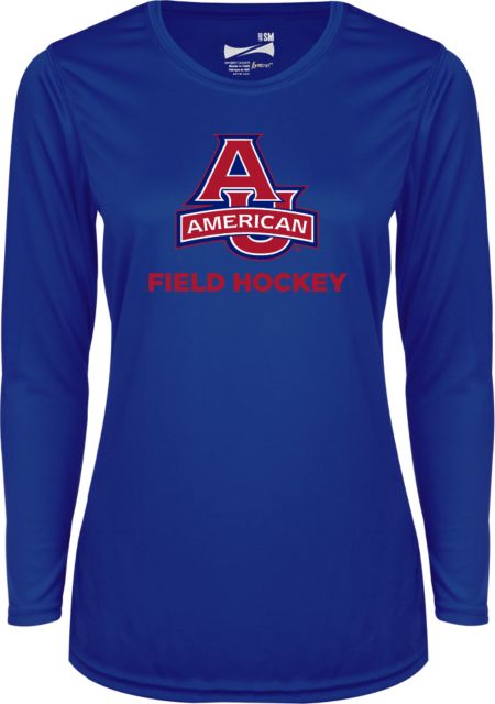 American University Ladies Syntrel Performance Longsleeve Shirt Field Hockey - ONLINE ONLY