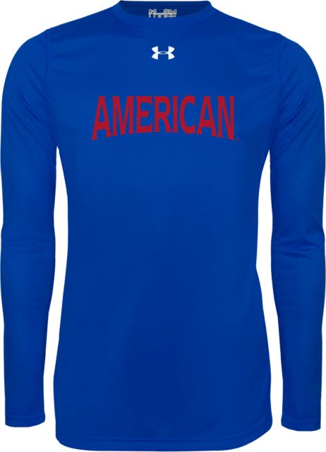 American University Under Armour Long Sleeve Tech Tee  - ONLINE ONLY