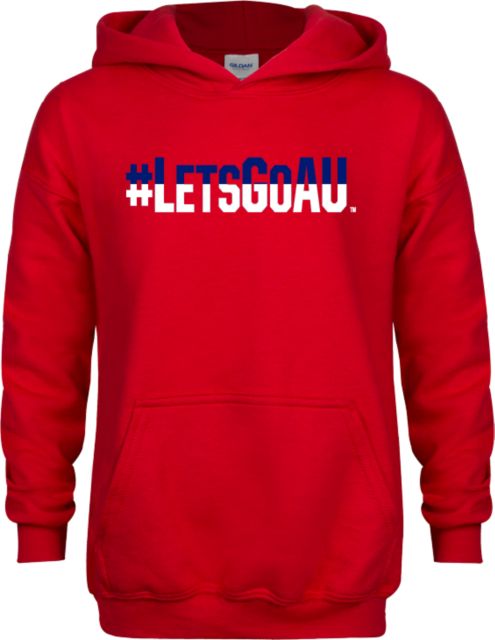 American University Youth Fleece Hoodie LetsGoAU - ONLINE ONLY