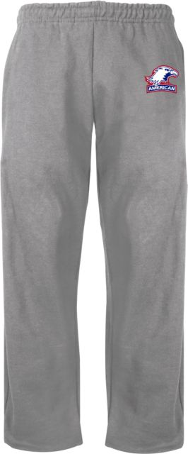 American University Fleece Open Bottom Pant  - ONLINE ONLY