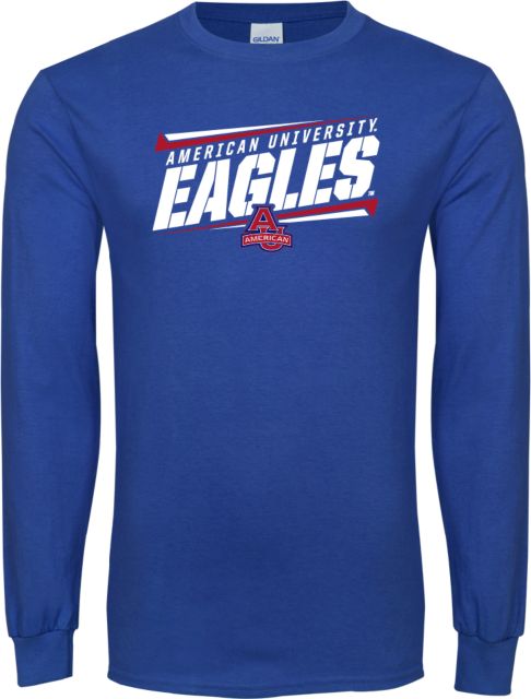 American University Long Sleeve T-Shirt American University Eagles - ONLINE ONLY
