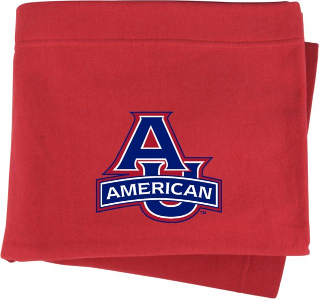 American University Sweatshirt Blanket  - ONLINE ONLY
