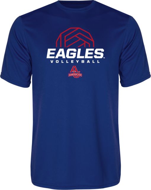 American University Performance Tee Volleyball - ONLINE ONLY