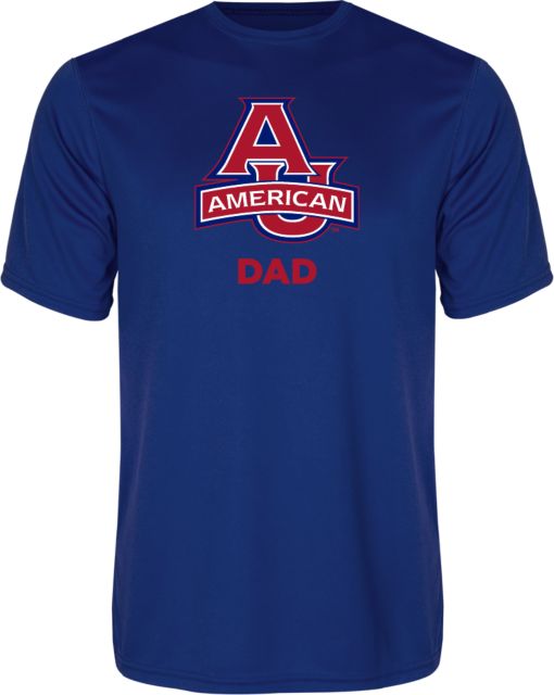 American University Performance Tee Dad - ONLINE ONLY