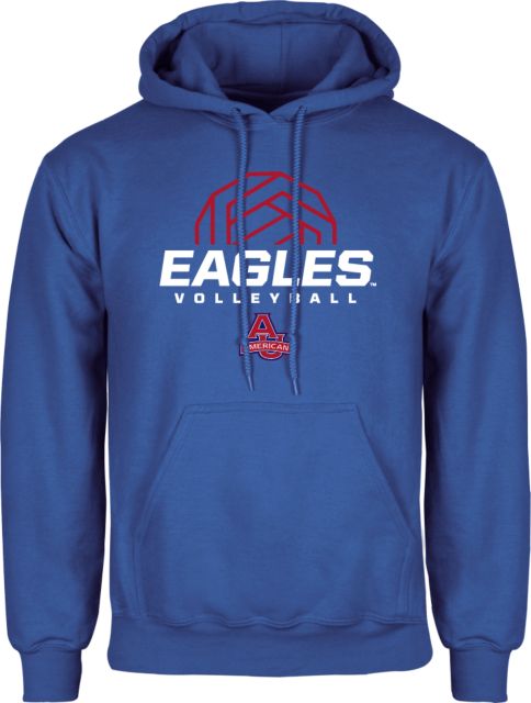 American University Fleece Hoodie Volleyball - ONLINE ONLY