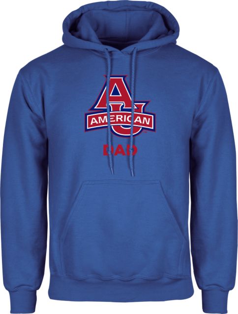 American University Fleece Hoodie Dad - ONLINE ONLY
