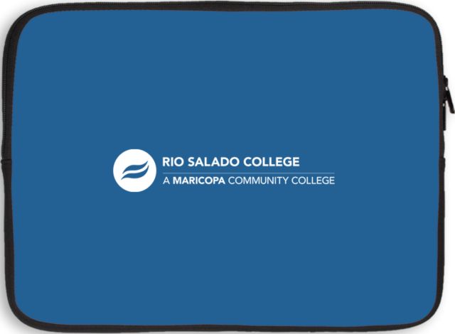 Rio Salado 13 inch Neoprene Laptop Sleeve Primary Mark - ONLINE ONLY