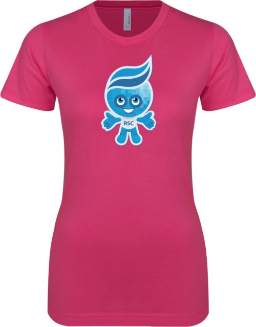 Rio Salado Next Level Ladies SoftStyle Junior Fitted Fuchsia Tee Splash Graphic - ONLINE ONLY