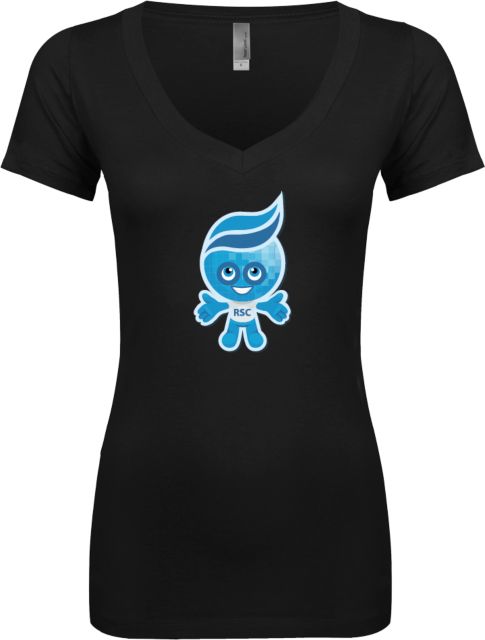Rio Salado Next Level Ladies Junior Fit Ideal V Tee Splash Graphic - ONLINE ONLY