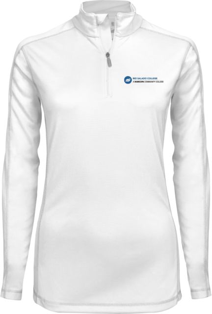 Rio Salado Ladies Syntrel Interlock 1/4 Zip Primary Mark - ONLINE ONLY