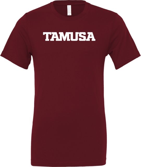 Texas A&M San Antonio Bella + Canvas Jersey Cotton T Shirt TAMUSA Wordmark - ONLINE ONLY
