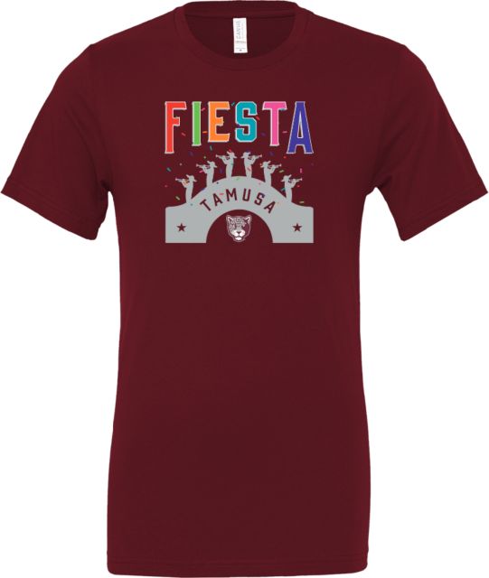 Texas A&M San Antonio Bella + Canvas Jersey Cotton T Shirt San Antonio Fiesta - ONLINE ONLY