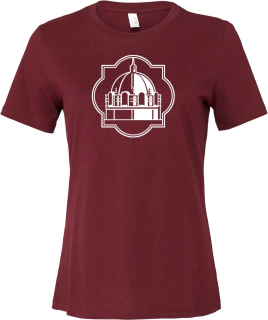Texas A&M San Antonio Bella + Canvas Womens Relaxed Cotton T Shirt Texas A&M University San Antonio Emblem - ONLINE ONLY