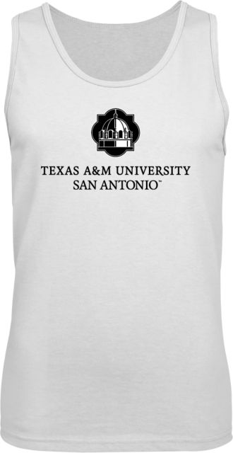 Texas A&M San Antonio Tank Top Texas A&M University San Antonio Wordmark Stacked - ONLINE ONLY