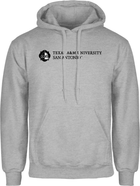 Texas A&M San Antonio Fleece Hoodie Texas A&M University San Antonio Wordmark Horizontal - ONLINE ONLY