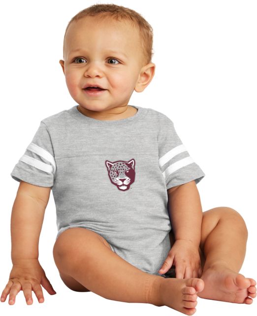 Texas A&M San Antonio Vintage Heather Jersey Bodysuit TAMUSA Mascot Head - ONLINE ONLY
