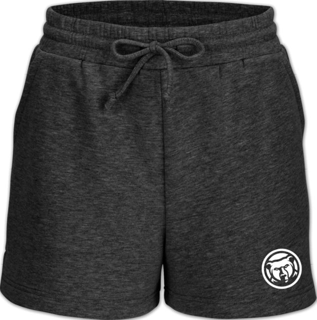 Pennsylvania Highlands Boxercraft Womens Heather Fleece Short Penn Highlands - Circle Bear Logo - ONLINE ONLY