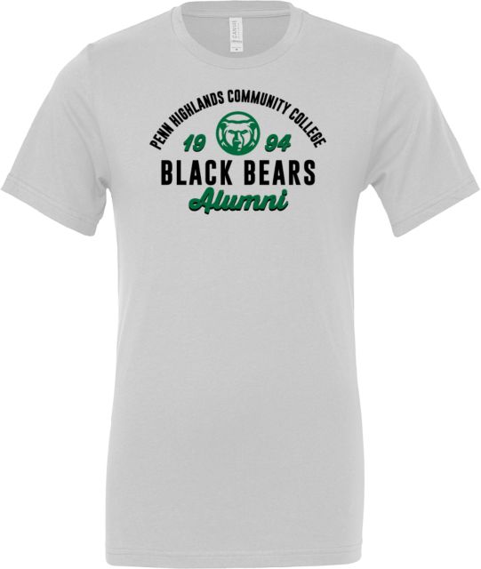 Pennsylvania Highlands Bella + Canvas Jersey Cotton T Shirt Penn Highlands - Alumni Arched School Name - ONLINE ONLY