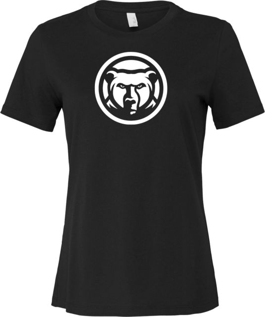 Pennsylvania Highlands Bella + Canvas Womens Relaxed Cotton T Shirt Penn Highlands - Circle Bear Logo - ONLINE ONLY
