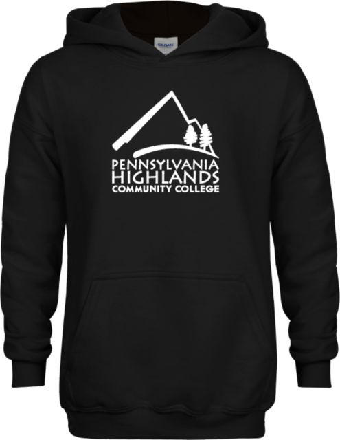 Pennsylvania Highlands Youth Fleece Hoodie Pennsylvania Highlands Logo Vertical - ONLINE ONLY