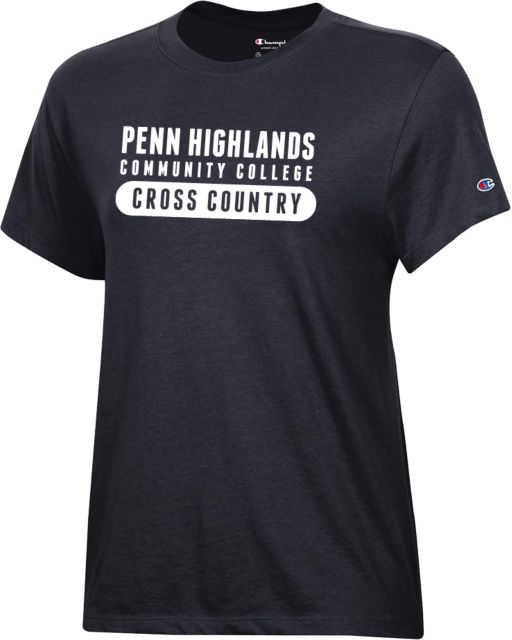 Pennsylvania Highlands Champion Womens Core Short Sleeve Tee Penn Highlands - Cross Country - ONLINE ONLY