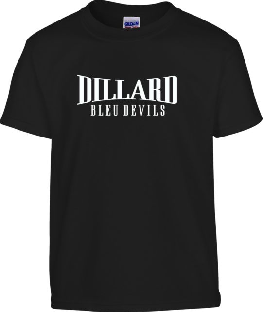 Dillard Youth T Shirt Dillard Bleu Devils Wordmark - ONLINE ONLY
