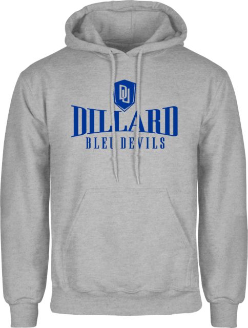 Dillard Fleece Hoodie Dillard Bleu Devils with DU Shield - ONLINE ONLY