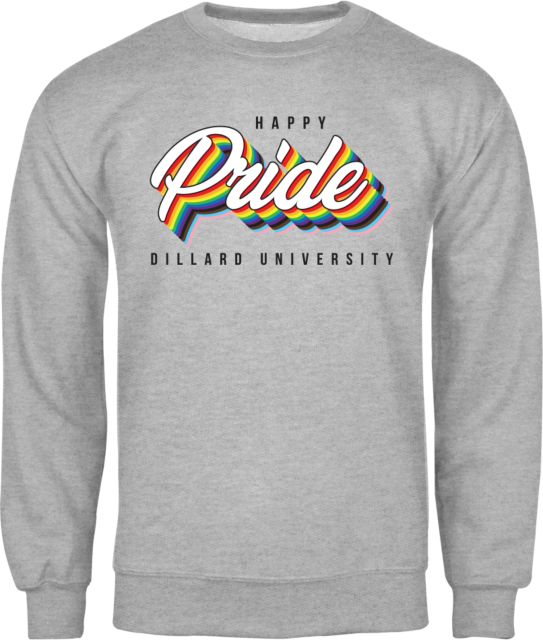 Dillard Fleece Crew Pride Script - ONLINE ONLY