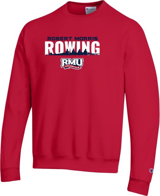 Robert Morris University Colonials Rowing Champion Fleece Crewneck Sweatshirt