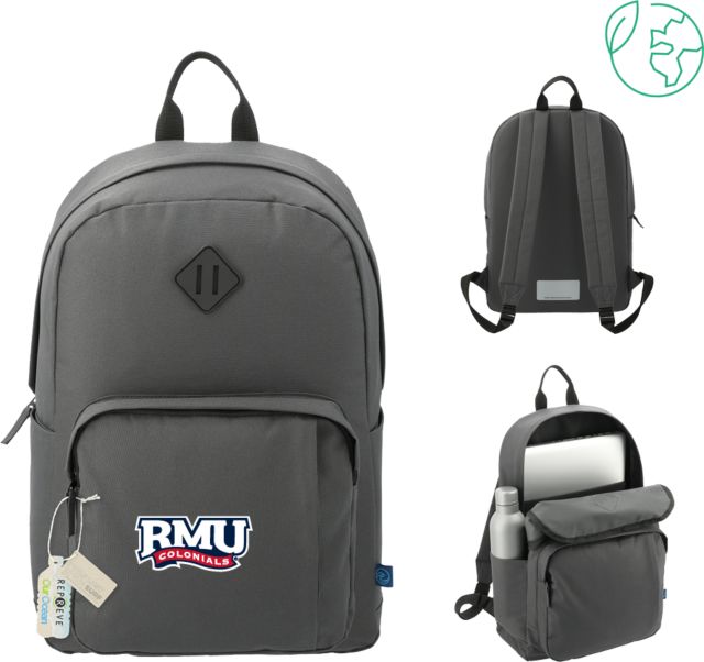 Robert Morris Repreve Ocean Everyday Computer Backpack RMU Colonials