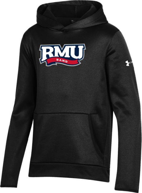 Robert Morris Under Armour Youth Fleece Hoodie RMU Band