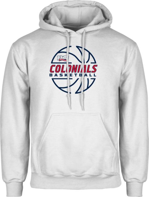 Robert Morris University Colonials Basketball Fleece Hooded Sweatshirt