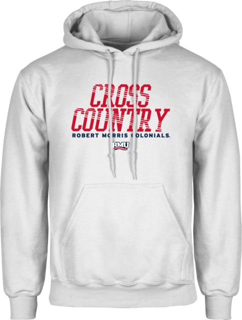 Robert Morris University Colonials Cross Country Fleece Hooded Sweatshirt