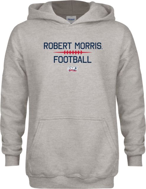Robert Morris University Colonials Football Youth Fleece Hooded Sweatshirt