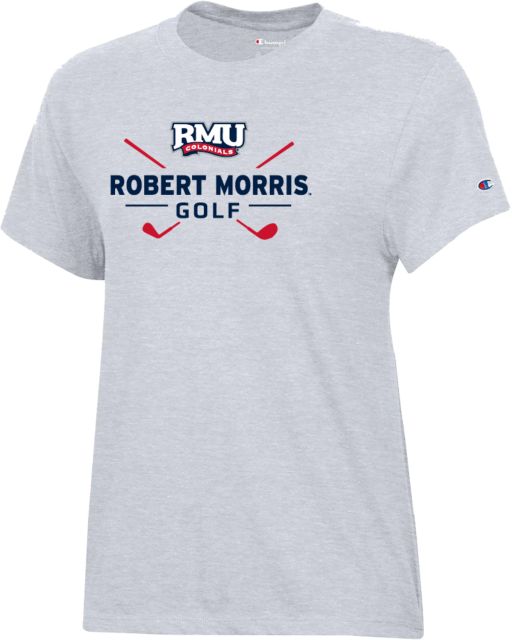 Robert Morris Champion Womens Oxford Core Short Sleeve Tee Robert Morris Golf