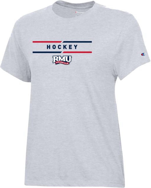 Robert Morris Champion Womens Oxford Core Short Sleeve Tee RMU Hockey